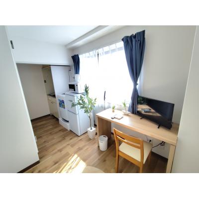 【✨🏰阪和線三国ケ丘駅まで徒歩10分】通勤・生活至便🏰✨♪家具家電付き🎏の物件画像