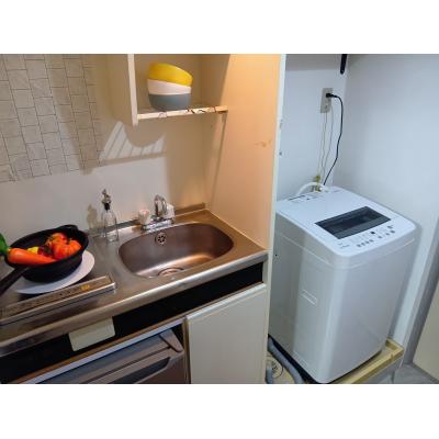 🌈新規オープン賃料半額　西明石駅徒歩2分🚊スーパー徒歩2分🛒最上階角部屋✨スマートTV📺ポコアポコ西明石メゾン501の物件画像