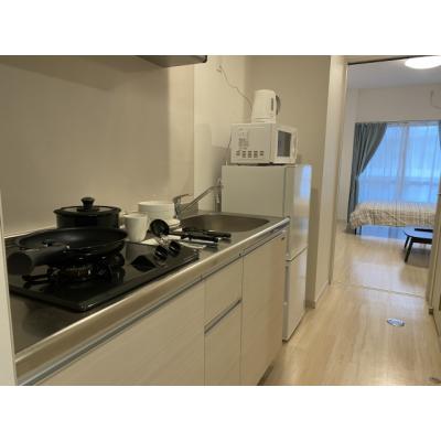 【トーマス石川西202】無料駐車場1台、無料Wi-Fi、うるま市石川中心部、沖縄自動車道石川ICまで車で約3分、スーパー・ドラッグストア徒歩圏内の物件画像