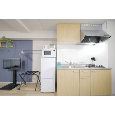 【東本願寺前5分】ウッドデッキ付・無料ネット完備丨マンションカトレア501(禁煙)(1)の物件画像