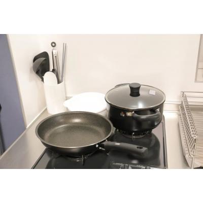 【東本願寺前5分】ウッドデッキ付／無料Wi-Fi丨マンションカトレア505(禁煙)(1)の物件画像