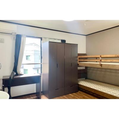 【武蔵関】ラウンジ・ウッドデッキ付シェアハウス丨グリーンガーデン石神井台【3ヶ月プラン】212(禁煙)(2)の物件画像