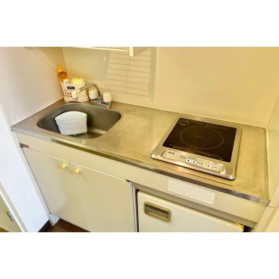 【相模大野2分】短期利用に最適◎オートロック付丨グリタァ相模大野1K(禁煙)(5)の物件画像