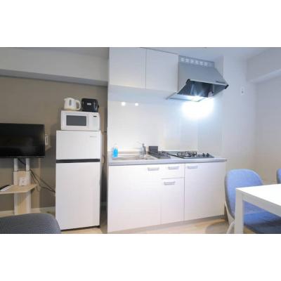 【東本願寺前5分】ウッドデッキ付/短期滞在◎丨マンションカトレア301(禁煙)(1)の物件画像