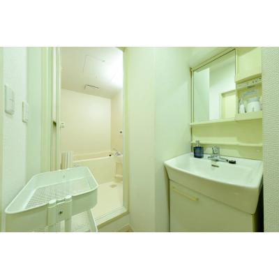 【両国7分】黄緑壁紙の和風メゾネット／長期滞在◎丨ランドフォレスト両国301(禁煙)(1)の物件画像