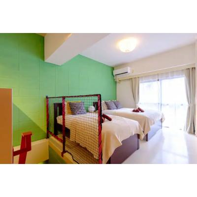 【両国7分】黄緑壁紙の和風メゾネット／長期滞在◎丨ランドフォレスト両国301(禁煙)(2)の物件画像