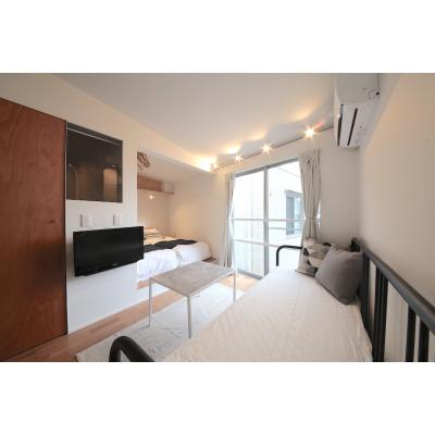 【新宿】長期滞在に最適◎静かで落ち着いた1K丨SMI:RE STAY YOYOGI ANNEX申302(1)の物件画像