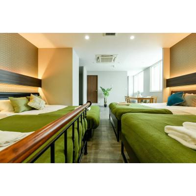 【菊水5分】家族・友達に最適◎Wi-Fi無料丨シティパレス菊水2F-A ラベンダー(禁煙)(1)の物件画像