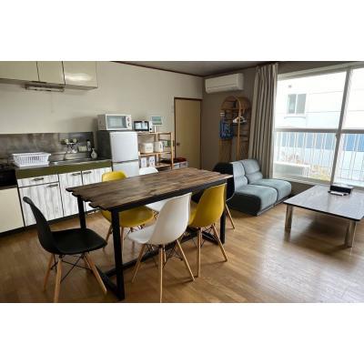 【南郷13丁目6分】長期滞在に◎広々60㎡・Wi-Fi無料丨ラ・モンターニュ201(禁煙)(4)の物件画像