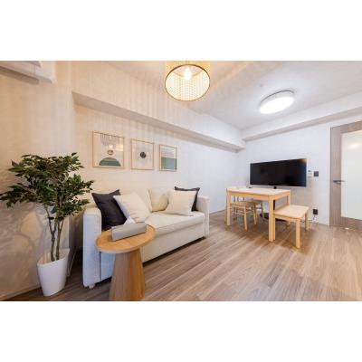 【心斎橋】長期滞在◎駅徒歩10分以内丨リンクハウス心斎橋1LDK(禁煙)(3)の物件画像