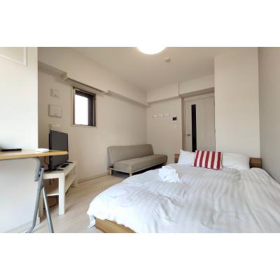 【大塚6分】バストイレ別！長期滞在におすすめ丨サチベルマン第3マンション1K(禁煙)(1)の物件画像