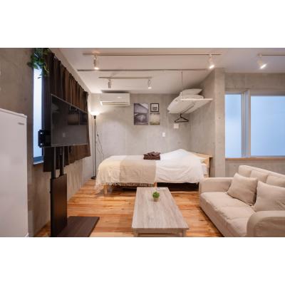 【千住大橋2分】コンクリ壁◎独立洗面台丨Style Lab北千住1K(禁煙)(3)の物件画像