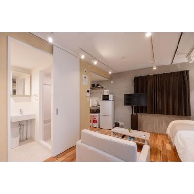 【千住大橋2分】コンクリ壁◎独立洗面台丨Style Lab北千住1K(禁煙)(5)の物件画像