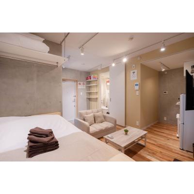 【千住大橋2分】コンクリ壁◎独立洗面台丨Style Lab北千住1K(禁煙)(5)の物件画像