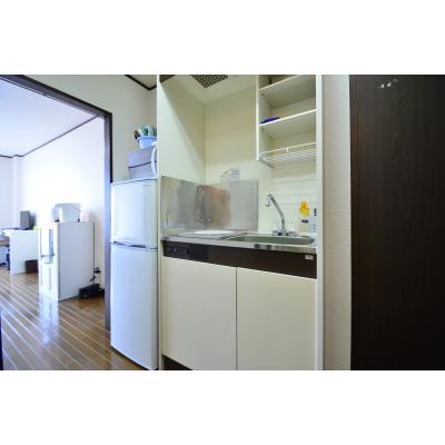 【祖師ヶ谷大蔵9分】無料Wi-Fi完備・テレワークにも丨東都マンスリー グランシャリオ1R（禁煙）(2)の物件画像