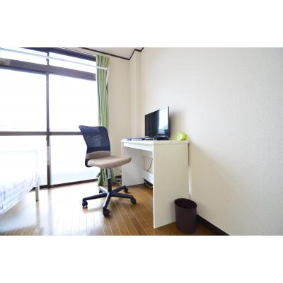 【祖師ヶ谷大蔵9分】無料Wi-Fi完備・テレワークにも丨東都マンスリー グランシャリオ1R（禁煙）(5)の物件画像