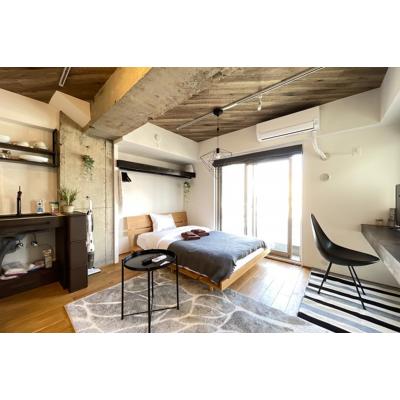 【田町3分】複数路線利用可・造作デスク＆10階眺望丨田町サンハイツ都心に暮らすミニマム1Rプラン(2)の物件画像