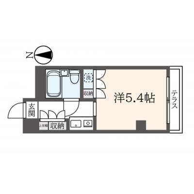 【浜田山2分】ネット無料◎バス・トイレ別丨東都マンスリー　キューブ浜田山1R（禁煙）(3)の物件画像