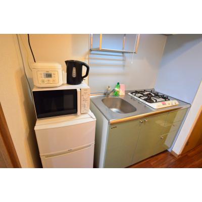 【幡ヶ谷3分】ネット無料・出張/短期滞在に丨東都マンスリー ガラ・シティ幡ヶ谷1K（禁煙）(4)の物件画像