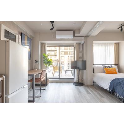 【築地4分】生活便利◎ネット無料丨Dash Living Tsukiji East1 Bedroom with Large Balcony（1LDK）(1)の物件画像