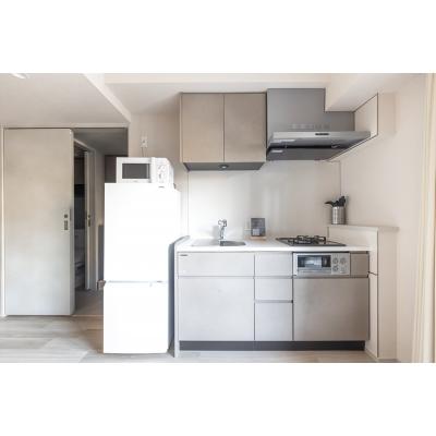 【築地4分】市場近く・静かで広々1LDK丨Dash Living Tsukiji East1 Bedroom with Outdoor Living（1LDK）(1)の物件画像