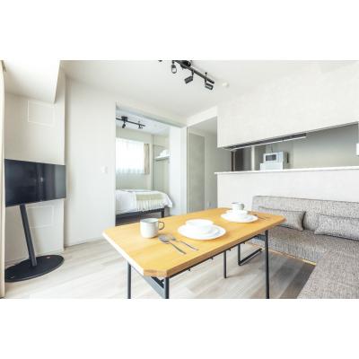 【築地4分】市場近く・広々キッチン◎丨Dash Living Tsukiji East3 Bedroom（3LDK）(1)の物件画像