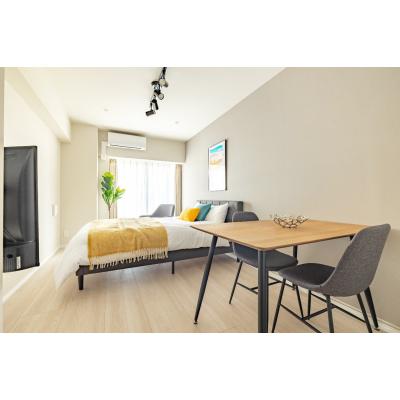 【馬喰町1分】日本橋・遊び心あるデザイナーズ空間丨Dash Living Nihonbashi EastLarge Studio（1DK）(3)の物件画像