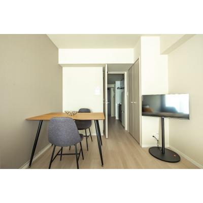 【馬喰町1分】日本橋・遊び心あるデザイナーズ空間丨Dash Living Nihonbashi EastLarge Studio（1DK）(3)の物件画像