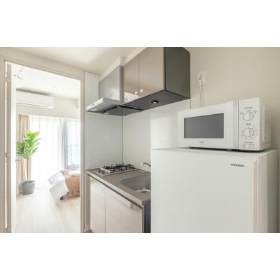 【馬喰町1分】静かなデザイナーズ空間・快適ネット完備丨Dash Living Nihonbashi EastCinema Studio（1DK）(1)の物件画像