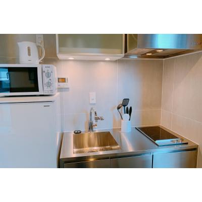 【不動前8分】目黒|洗練空間|テレワーク◎丨EstLargo MeguroStudio With Balcony（1DK）(1)の物件画像