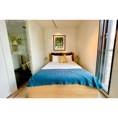 【不動前8分】コンクリート調◎無料ネット対応丨EstLargo Meguro1 Bedroom（1LDK）(1)の物件画像