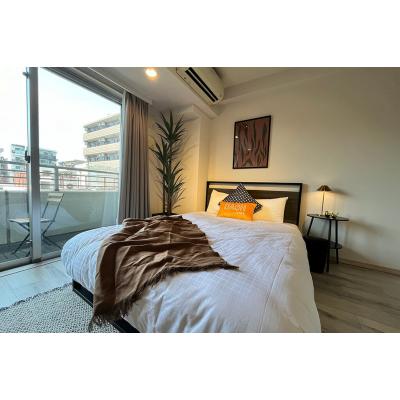 【両国9分】短期滞在◎静かで安心の街丨Dash Living RyogokuLarge Studio with Balcony（1R）(2)の物件画像