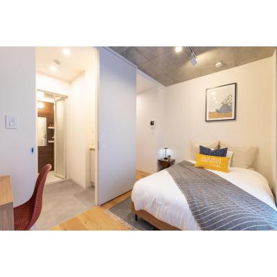 【江戸川橋4分】ネット無料◎ビジネス・短期滞在に丨Dash Living Kagurazaka1K Studio Apartment（1K）(1)の物件画像