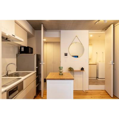 【江戸川橋4分】広々38㎡！単身赴任にも◎丨Dash Living Kagurazaka1BR Deluxe Large Studio Apartment（1DK）(1)の物件画像