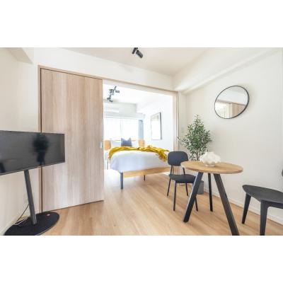 【浅草東】白基調の築浅1DK・Wi-Fi無料丨Dash Living Asakusa EastStudio（1DK）(4)の物件画像