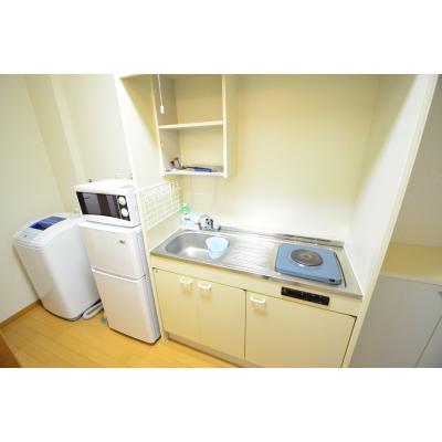 【新横浜2分】出張・短期滞在◎ネット無料丨東都マンスリー ワイアール新横浜ハイツ1K（禁煙）(3)の物件画像