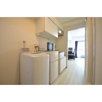 【反町2分】Wi-Fi無料◎出張・短期滞在に丨東都マンスリー ユーコート横浜反町1R（禁煙）(2)の物件画像