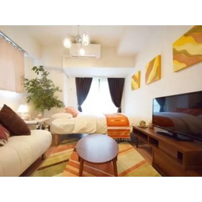 【新富町2分】バス・トイレ別｜ネット無料丨SLマンスリー銀座イースト1K（禁煙）(4)の物件画像