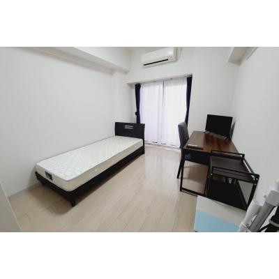 【三ノ宮7分】出張・短期滞在に◎設備充実1K丨プレサンス三ノ宮駅前プライムタイム1K(禁煙)(3)の物件画像