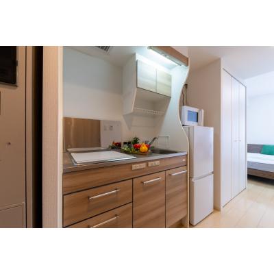 【ドーム前5分】ネット無料・洗面所独立で快適丨ベルエ難波西15F（禁煙）(1)の物件画像