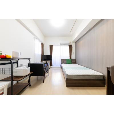 【福島7分】出張・短期滞在に◎冷蔵庫/CSテレビ付丨レジュールアッシュ梅田WEST GATE2F（禁煙）(4)の物件画像