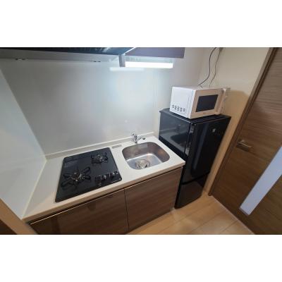 【玉造7分】出張・短期滞在に◎エアコン・冷蔵庫完備丨フォーリアライズ玉造フェリス1K(禁煙)(1)の物件画像