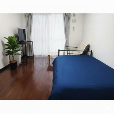 【トーマス比屋根Ⅱ603】沖縄市家具家電付マンスリーマンション・駐車場1台無料・バス・トイレ別　Wi-Fi無料　県総合運動公園近くの物件画像