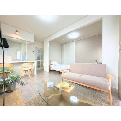 【新前橋駅の南側 徒歩12分】🍀グランマンスリー前橋小相木町R205🍀２名様ご入居可能🌈インターネット無料📶室内リフォーム済✨敷地内駐車場🅿️近隣商業施設多数🎵の物件画像