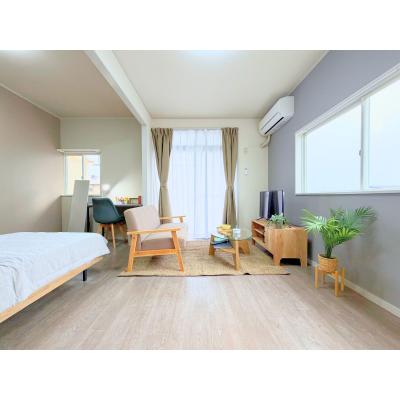 【新前橋駅の南側 徒歩12分】🍀グランマンスリー前橋小相木町R205🍀２名様ご入居可能🌈インターネット無料📶室内リフォーム済✨敷地内駐車場🅿️近隣商業施設多数🎵の物件画像