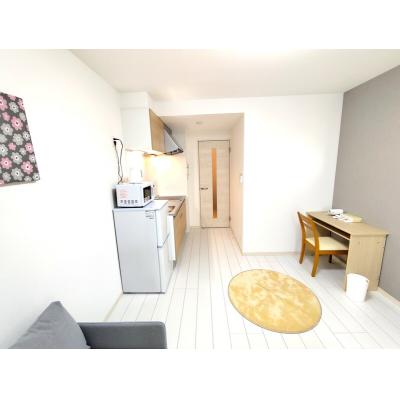 【✨🏰新築物件🏰✨】諏訪ノ森駅1分🚉イオンや100均もすぐ近くの便利物件♪家具家電付き🎏の物件画像