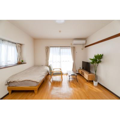 富士市駅周辺！家具家電Wifi・駐車場無料！広々1Dk! TM66の物件画像