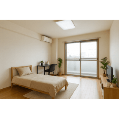 🚉甲府丸の内エリア！駐車場＆Wifi無料！📱家具家電付！💺TM75の物件画像