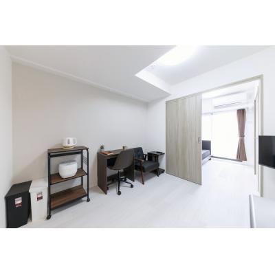 ★SステイAC堺綾之町【禁煙ルーム・１DK・Wi-Fi無料・セミダブルベッド】★2026年3月新築★独立洗面台・温水洗浄便座・ガス2口Kなど設備充実★ペット可★の物件画像