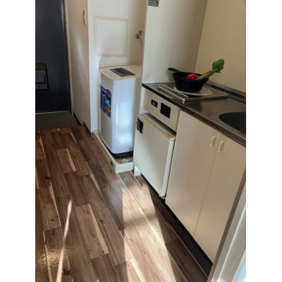 🌈新規オープン賃料半額　明石市西新町／山陽西新町駅徒歩2分✨南向き角部屋🔅ネット無料👍スマートTV📺【M027】の物件画像